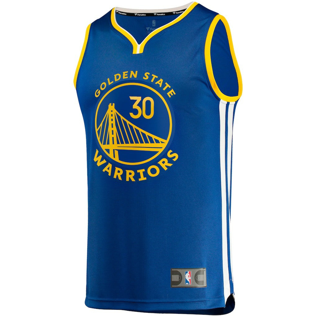 Stephen Curry Golden State Warriors Big & Tall Fast Break Player Jersey for sale Royal for sale Icon Edition | Fanatics Near Me