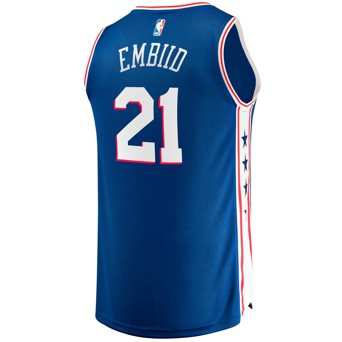 Joel Embiid Philadelphia 76ers Big & Tall Fast Break Player Jersey Royal Icon Edition | Fanatics