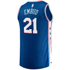 Joel Embiid Philadelphia 76ers Big & Tall Fast Break Player Jersey Royal Icon Edition | Fanatics