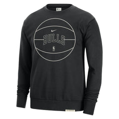 Chicago Bulls 2023/24 Authentic Standard Issue Travel Performance Pullover Sweatshirt Black | Nike discount