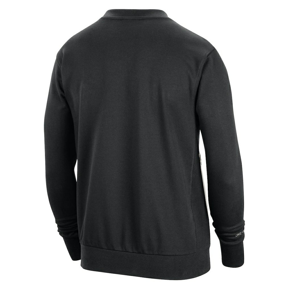 Chicago Bulls 2023/24 Authentic Standard Issue Travel Performance Pullover Sweatshirt Black | Nike discount
