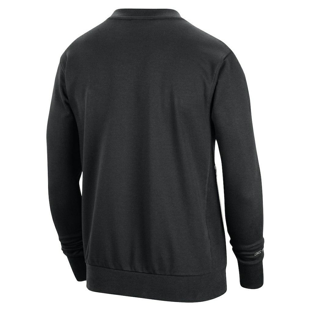 Golden State Warriors 2023/24 Authentic Standard Issue Travel Performance Pullover Sweatshirt for sale Black | Nike online