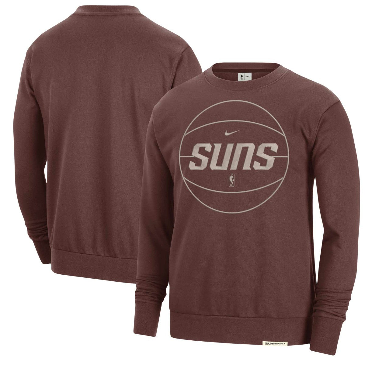 Phoenix Suns 2023/24 Authentic Standard Issue Travel Performance Pullover Sweatshirt Garnet | Nike for sale
