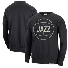 Utah Jazz 2023/24 Authentic Standard Issue Travel Performance Pullover Sweatshirt Black | Nike online