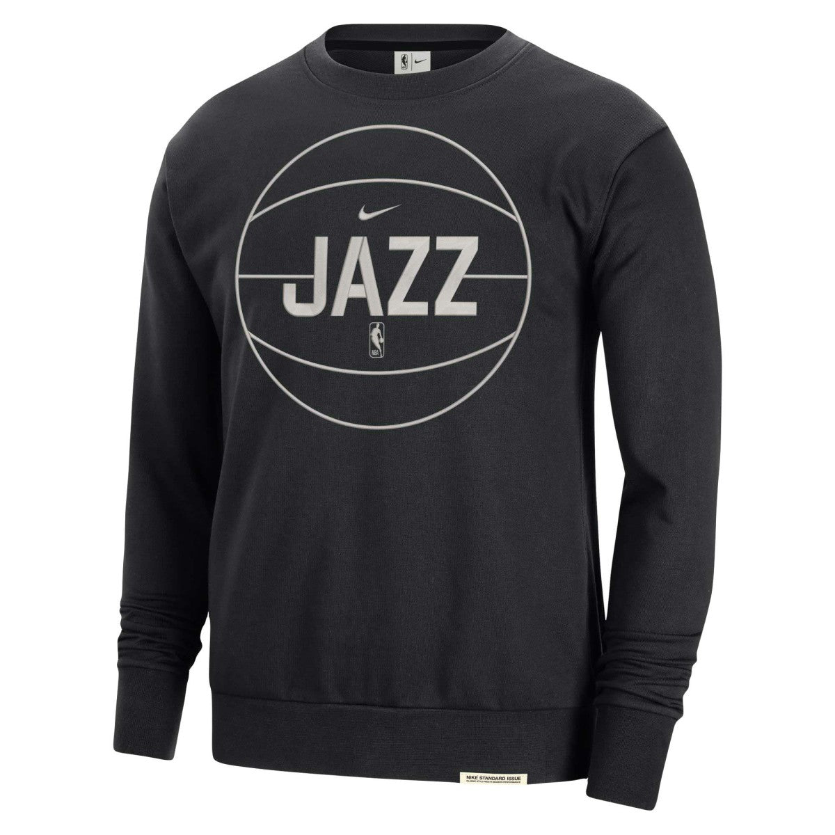 Utah Jazz 2023/24 Authentic Standard Issue Travel Performance Pullover Sweatshirt Black | Nike online