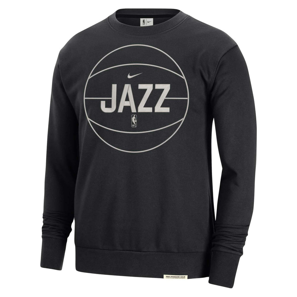 Utah Jazz 2023/24 Authentic Standard Issue Travel Performance Pullover Sweatshirt Black | Nike online