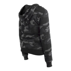Green Bay Packers New Era Women's Camo Full-Zip Hoodie Black