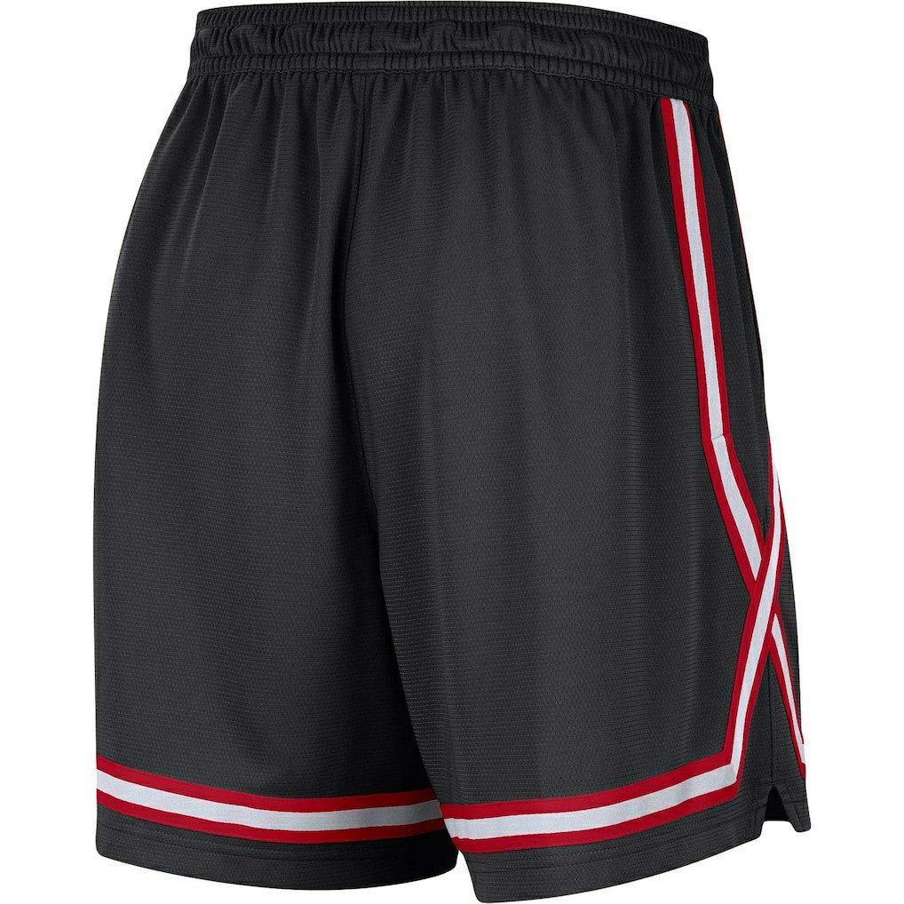 Chicago Bulls Women's Sideline Fly Crossover Performance Shorts Black | Nike for sale