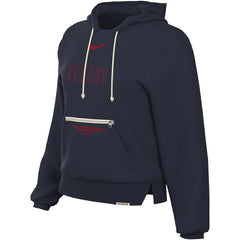 Philadelphia 76ers Women's Courtside Standard Issue Performance Pullover Hoodie Navy | Nike outlet