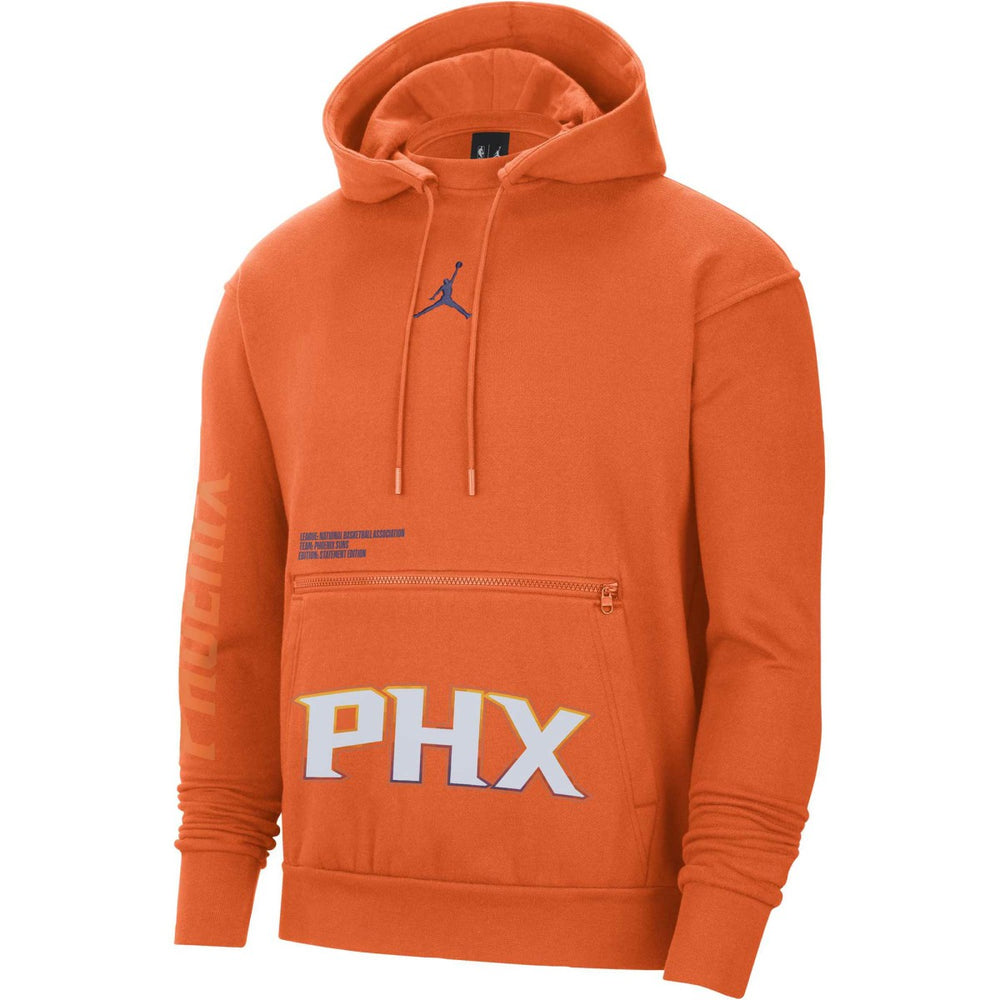 Phoenix Suns Jordan Brand Courtside Statement Edition Pullover Hoodie Orange
