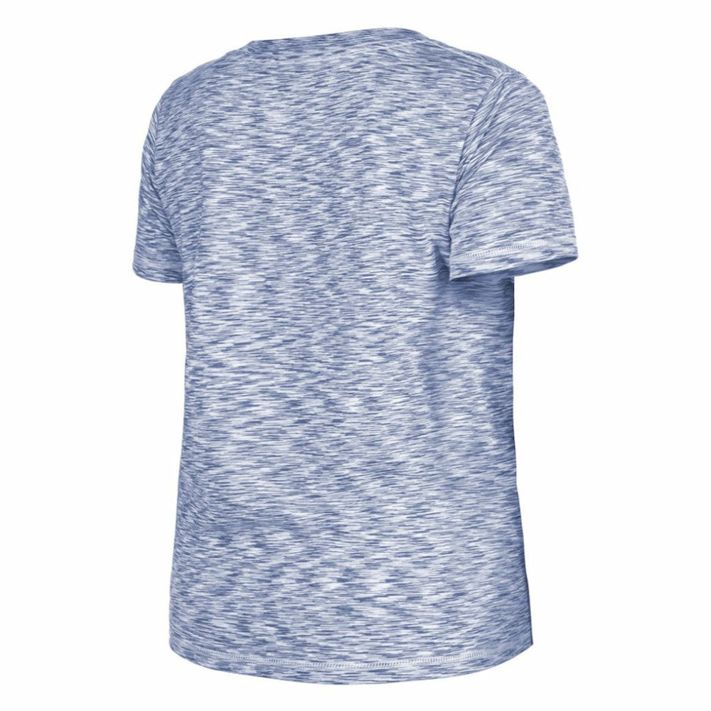 USWNT 5th & Ocean by New Era Women's Active Space Dye Jersey T-Shirt Navy - New Era Discount