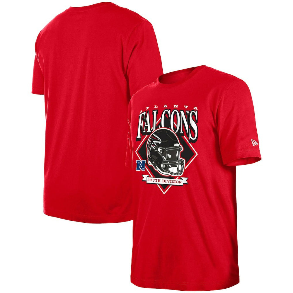 Atlanta Falcons New Era Team Logo T-Shirt Red