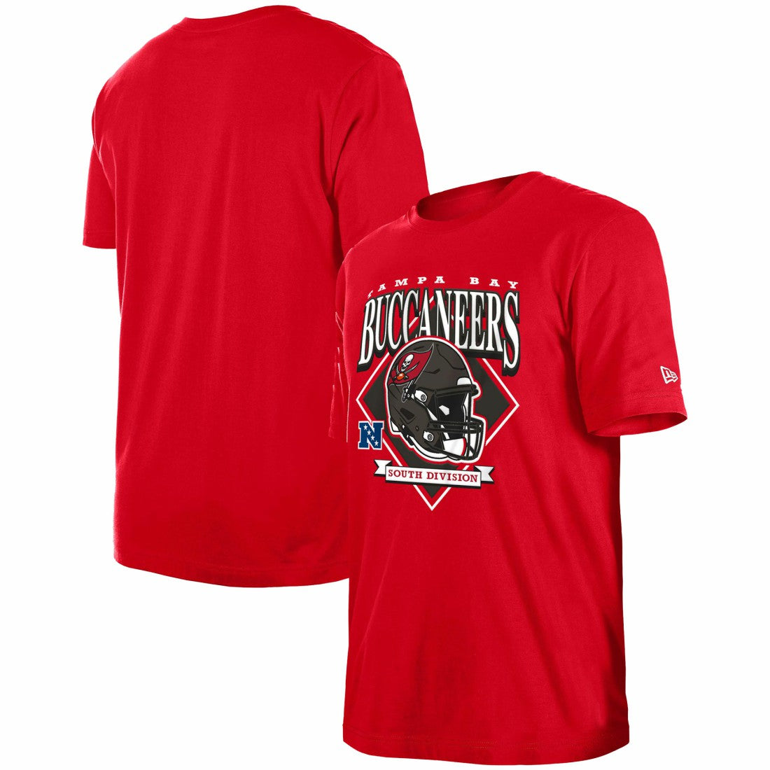 Tampa Bay Buccaneers New Era Team Logo T-Shirt Red