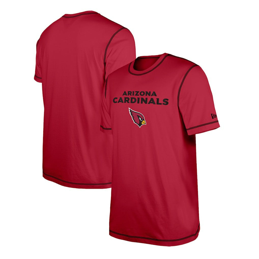 Arizona Cardinals New Era Third Down Puff Print T-Shirt Cardinal