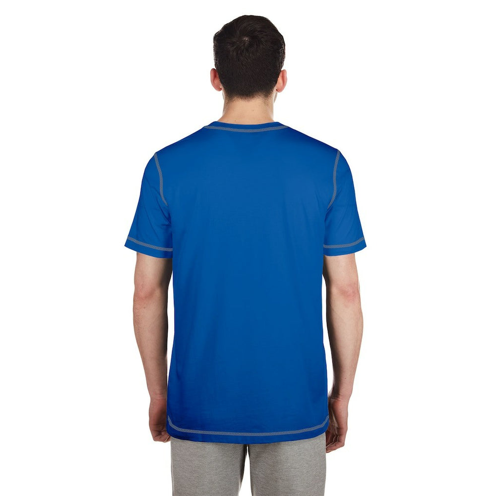 Indianapolis Colts New Era Third Down Puff Print T-Shirt Royal