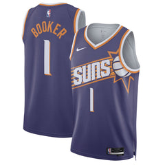 Devin Booker Phoenix Suns Unisex Swingman Jersey Icon Edition Purple | Nike Lifestyle