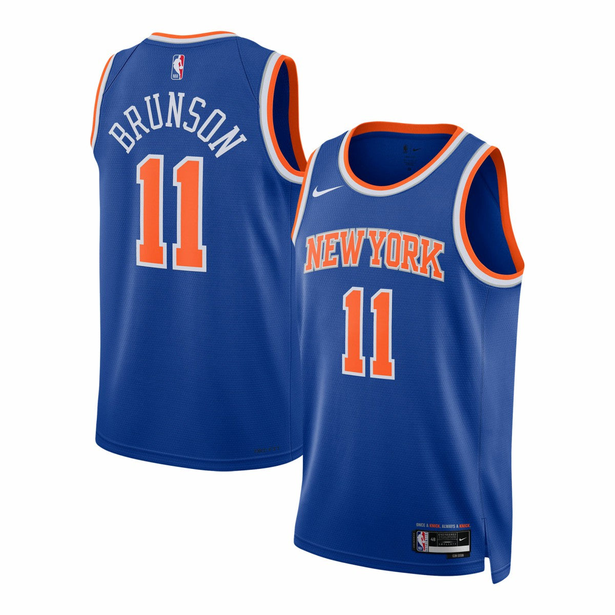 Jalen Brunson New York Knicks Unisex Swingman Jersey Icon Edition Blue | Nike Near Me