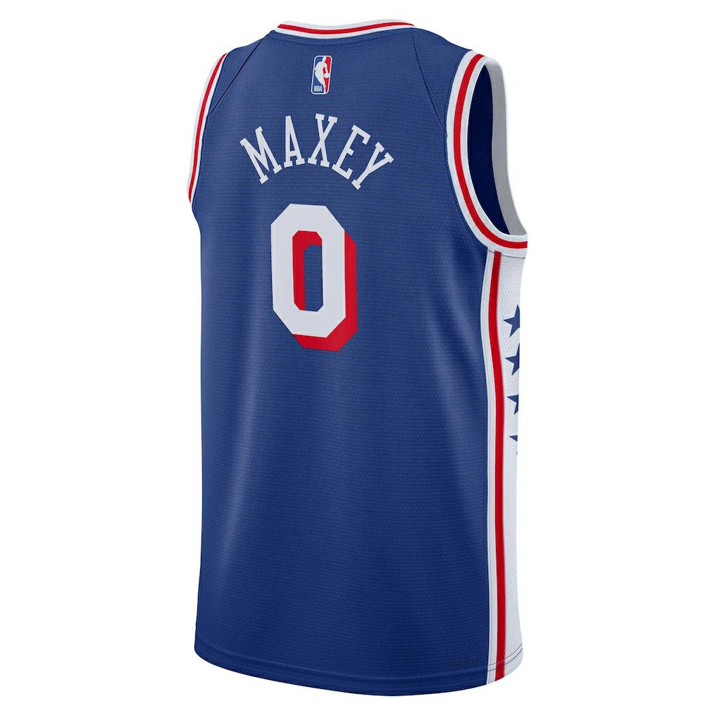 Tyrese Maxey Philadelphia 76ers Unisex Swingman Jersey Icon Edition Royal | Nike discount