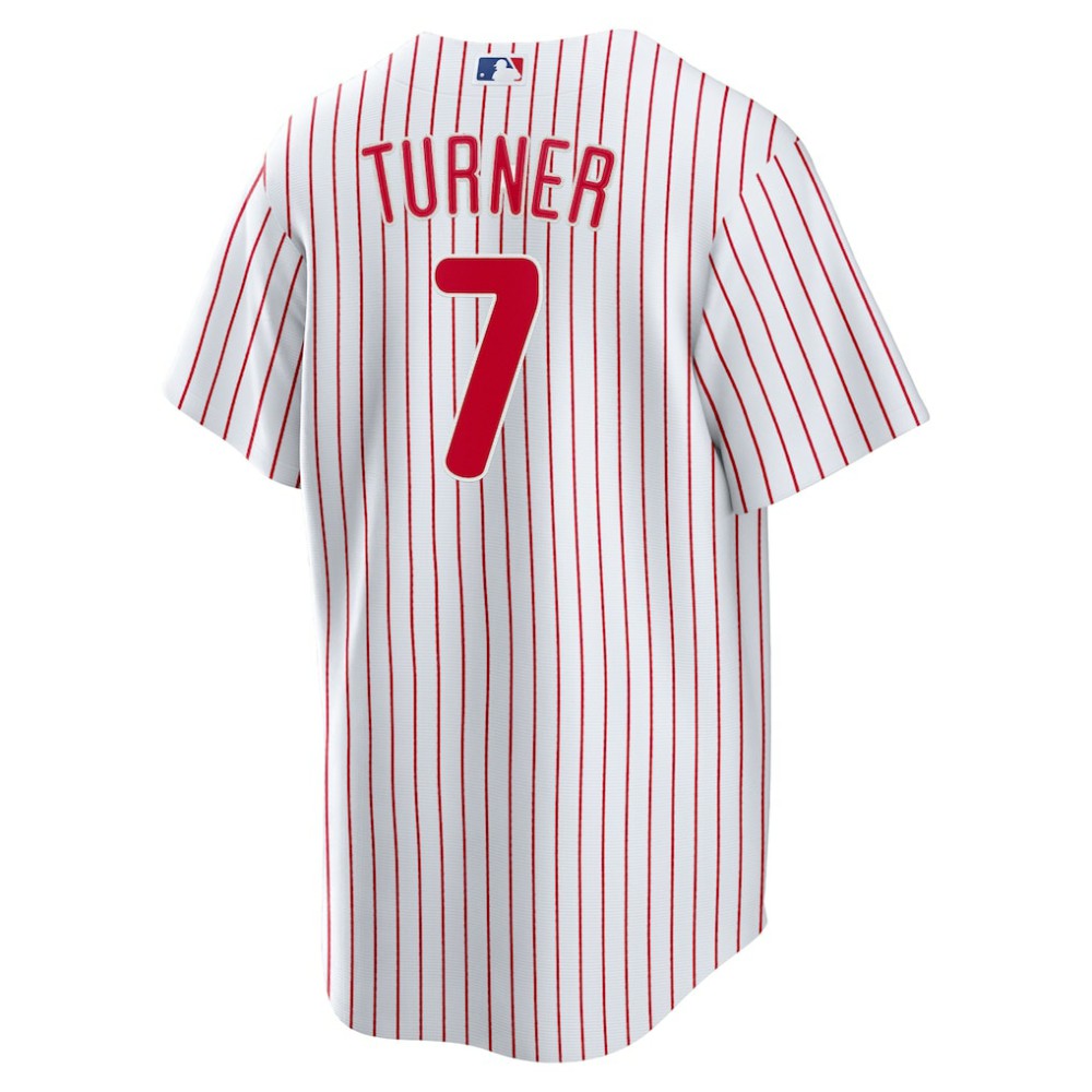 Trea Turner Philadelphia Phillies Nike Home Replica Player Jersey - White - Nike Online