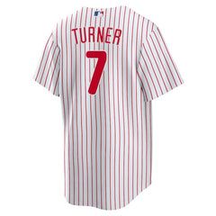 Trea Turner Philadelphia Phillies Nike Home Replica Player Jersey - White - Nike Online