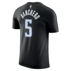 Paolo Banchero Orlando Magic Icon 2022/23 Name & Number T-Shirt Black | Nike for sale