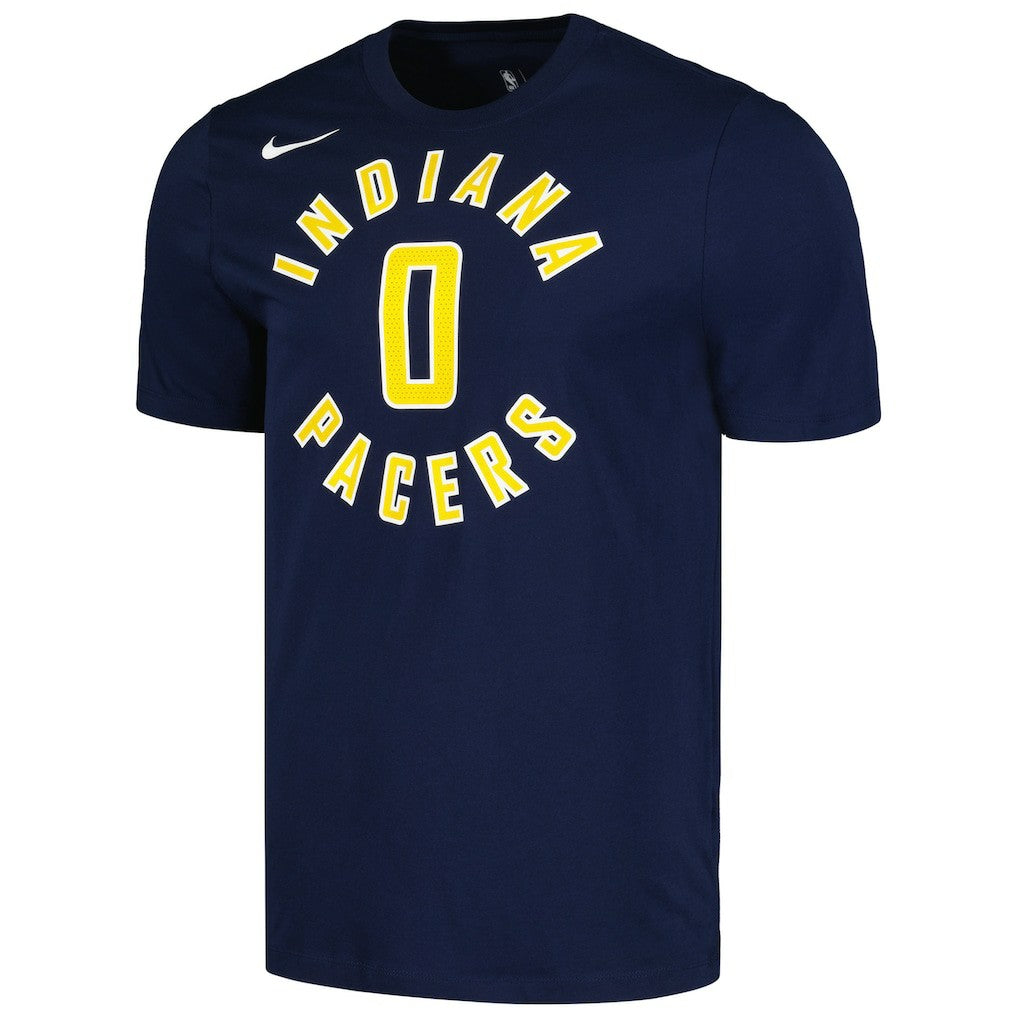 Tyrese Haliburton Indiana Pacers Icon 2022/23 Name & Number T-Shirt Navy | Nike discount