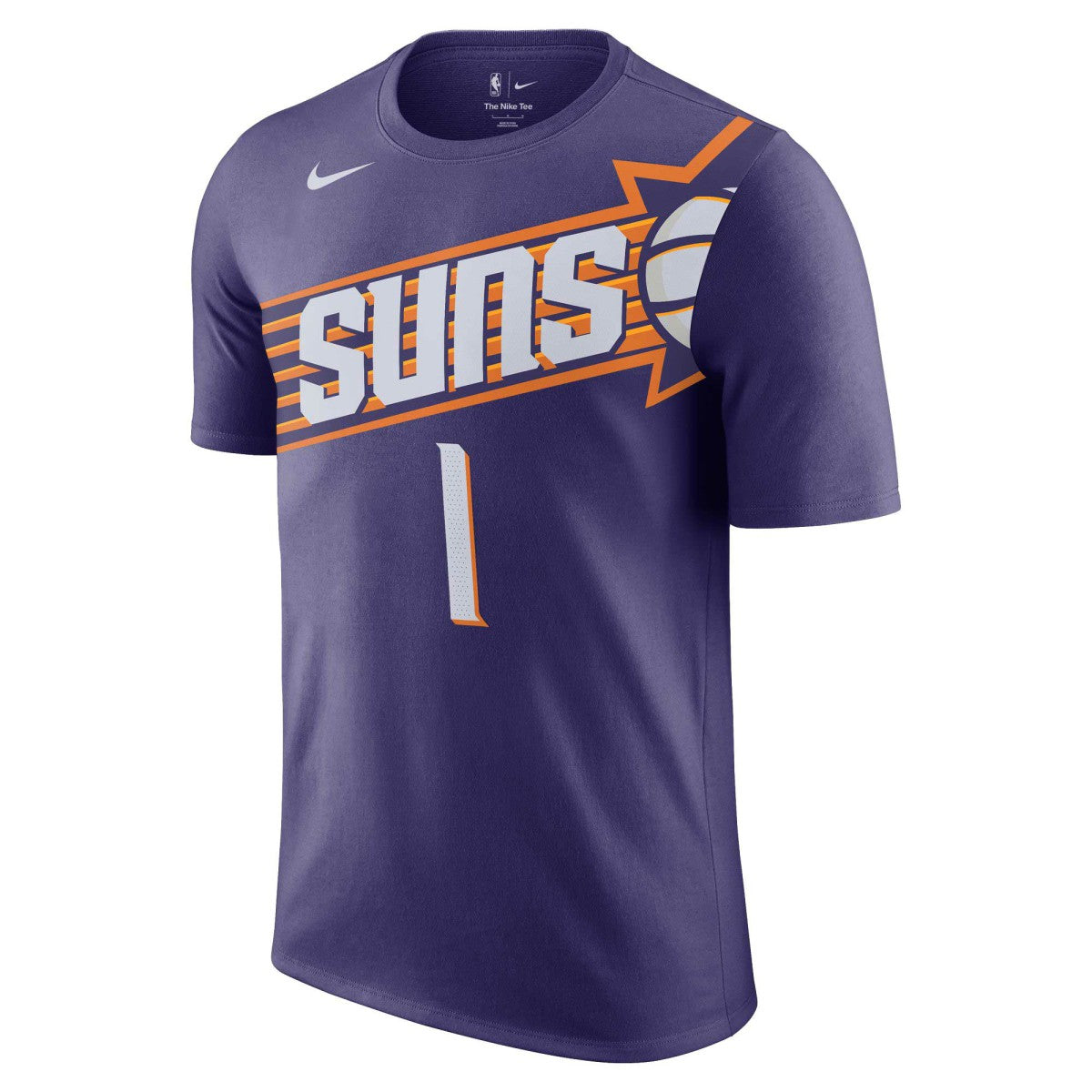 Devin Booker Phoenix Suns Icon 2022/23 Name & Number T-Shirt Purple | Nike US