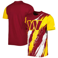 Washington Commanders Starter Extreme Defender T-Shirt Burgundy