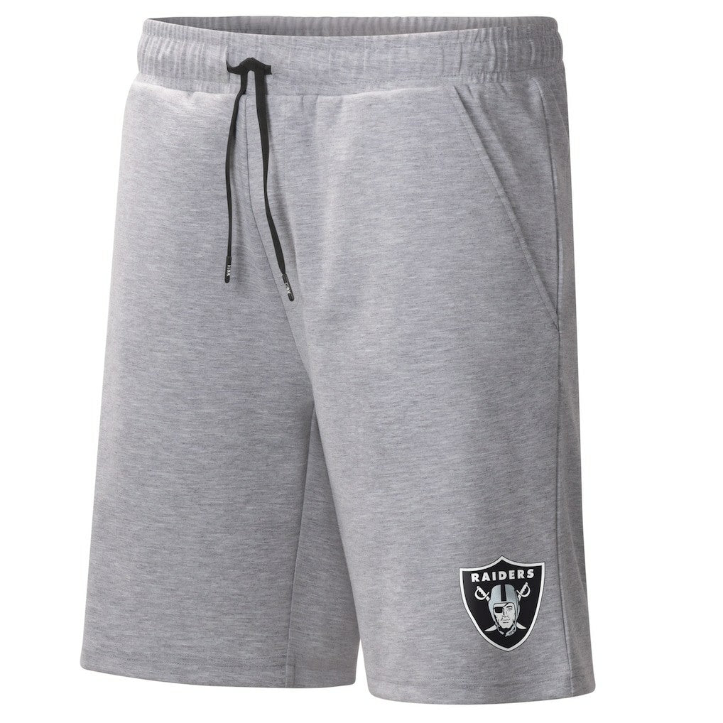 Las Vegas Raiders MSX by Michael Strahan Trainer Shorts Heather Gray