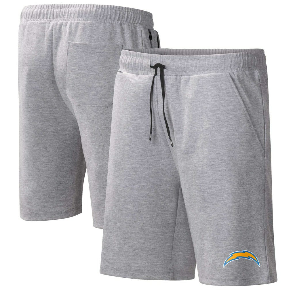 Los Angeles Chargers MSX by Michael Strahan Trainer Shorts Heather Gray