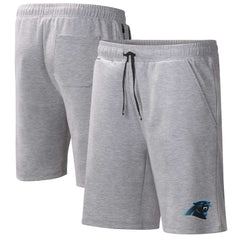Carolina Panthers MSX by Michael Strahan Trainer Shorts Heather Gray