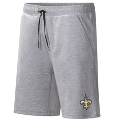 New Orleans Saints MSX by Michael Strahan Trainer Shorts Heather Gray