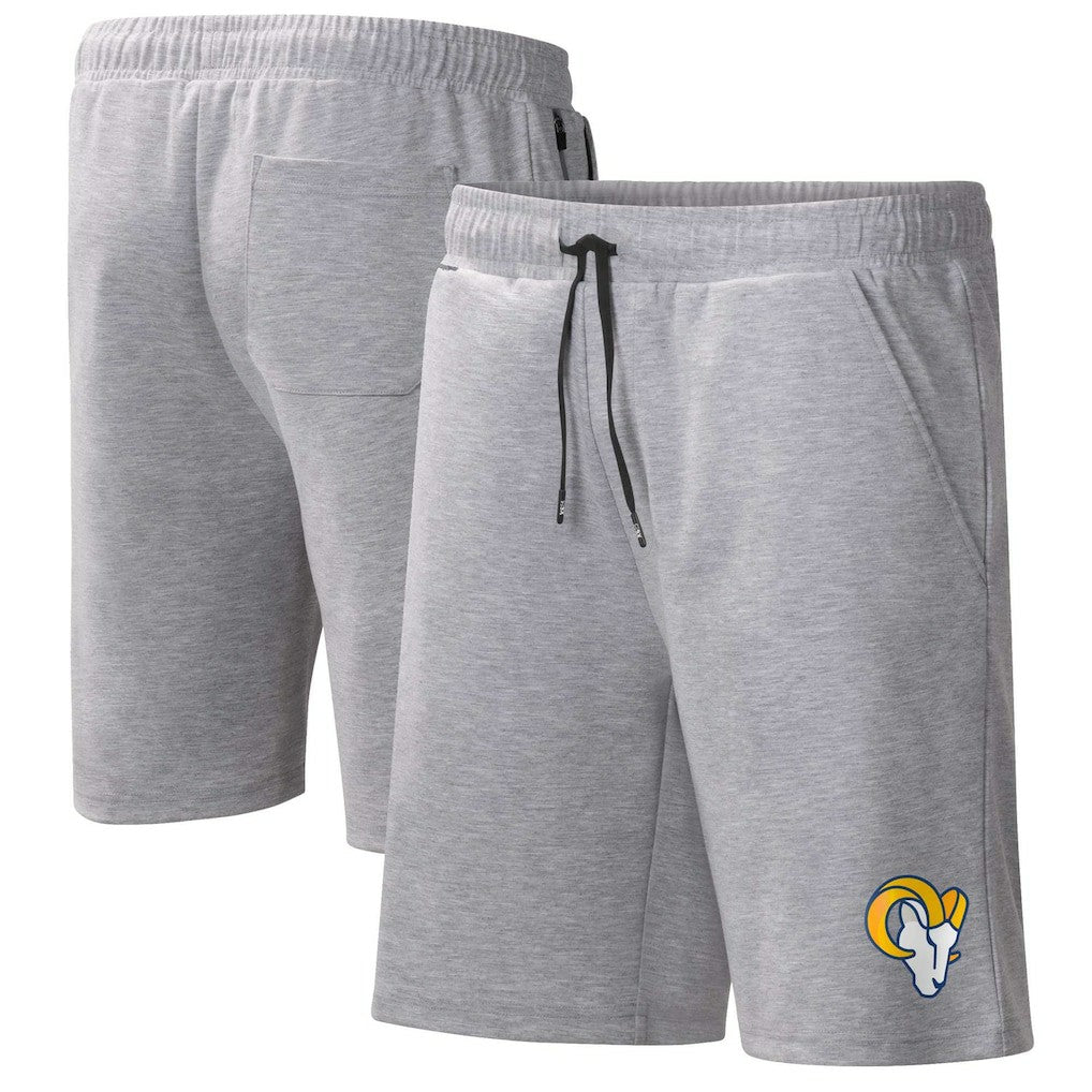 Los Angeles Rams MSX by Michael Strahan Trainer Shorts Heather Gray