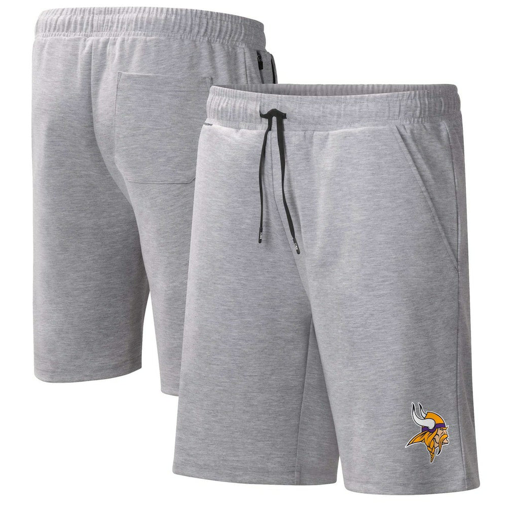 Minnesota Vikings MSX by Michael Strahan Trainer Shorts Heather Gray