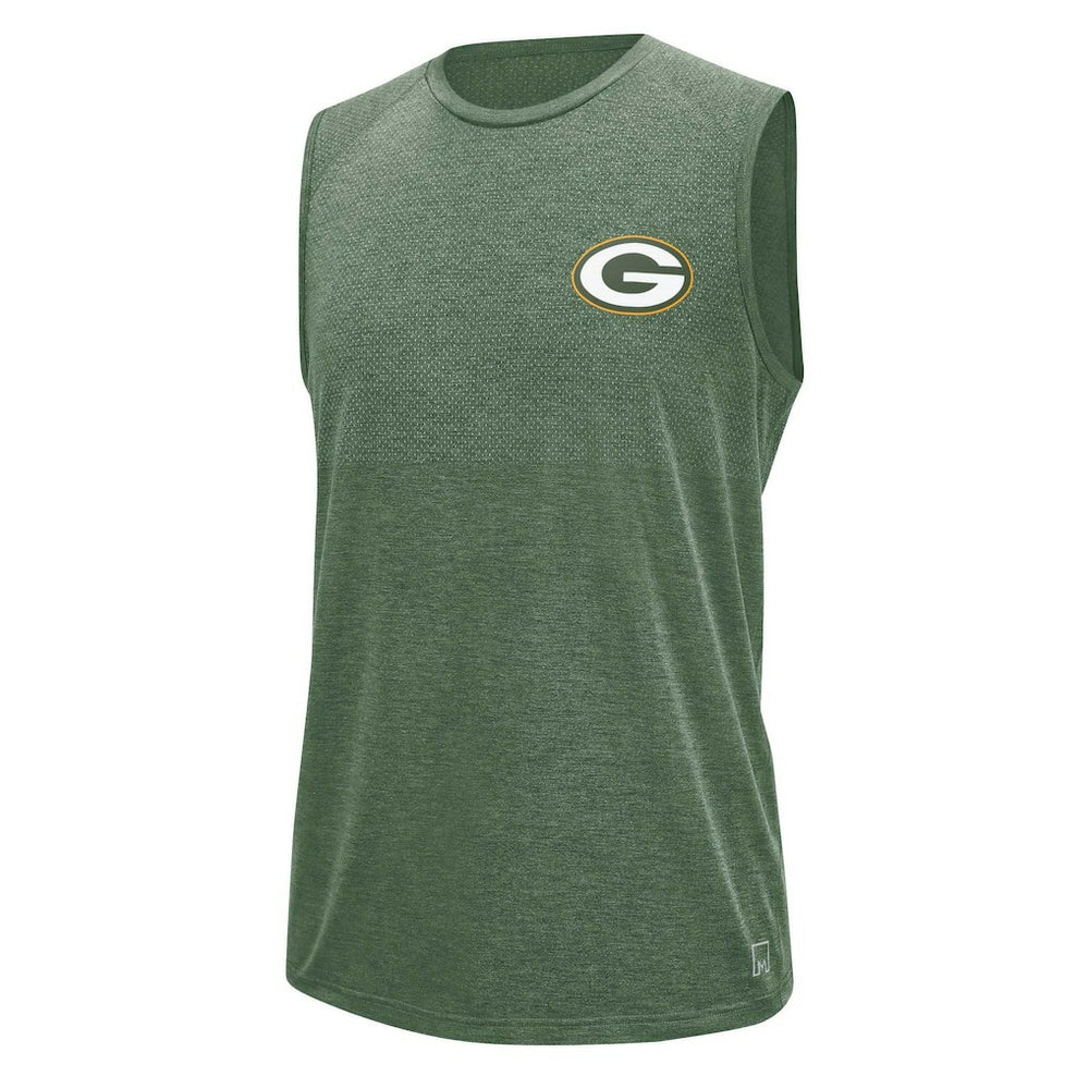 Green Bay Packers MSX by Michael Strahan Warm Up Sleeveless T-Shirt Green