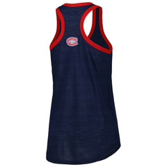 Montreal Canadiens G-III 4Her by Carl Banks Women's First Base Racerback Scoop Neck Tank Top - Navy - NHL 5271914