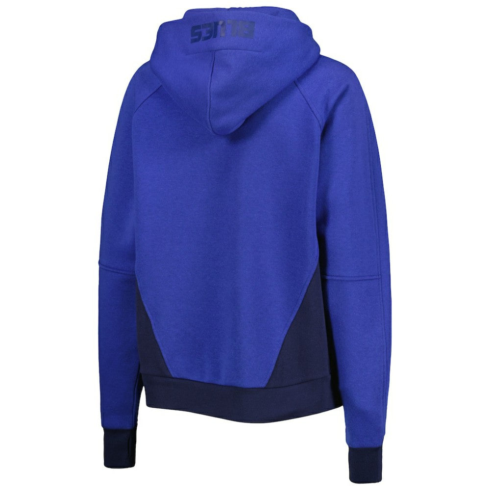 St. Louis Blues Starter Women's Wishbone Half-Zip Hoodie - Blue - NHL 5271988