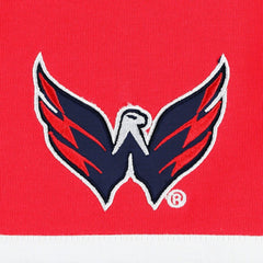 Washington Capitals Tommy Hilfiger Walter Lace-Up Long Sleeve Top - Red - NHL 5272046