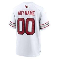 Nike Arizona Cardinals Custom Game Jersey White