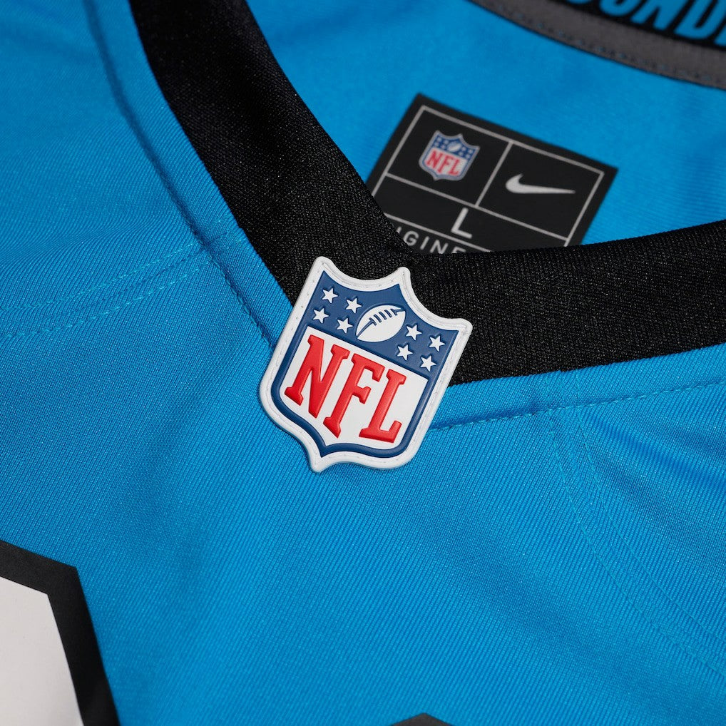Nike Carolina Panthers Alternate Custom Game Jersey Blue