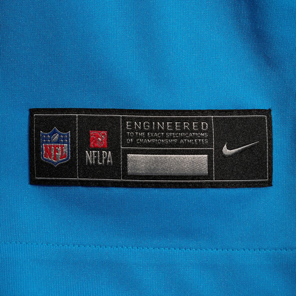 Nike Carolina Panthers Alternate Custom Game Jersey Blue