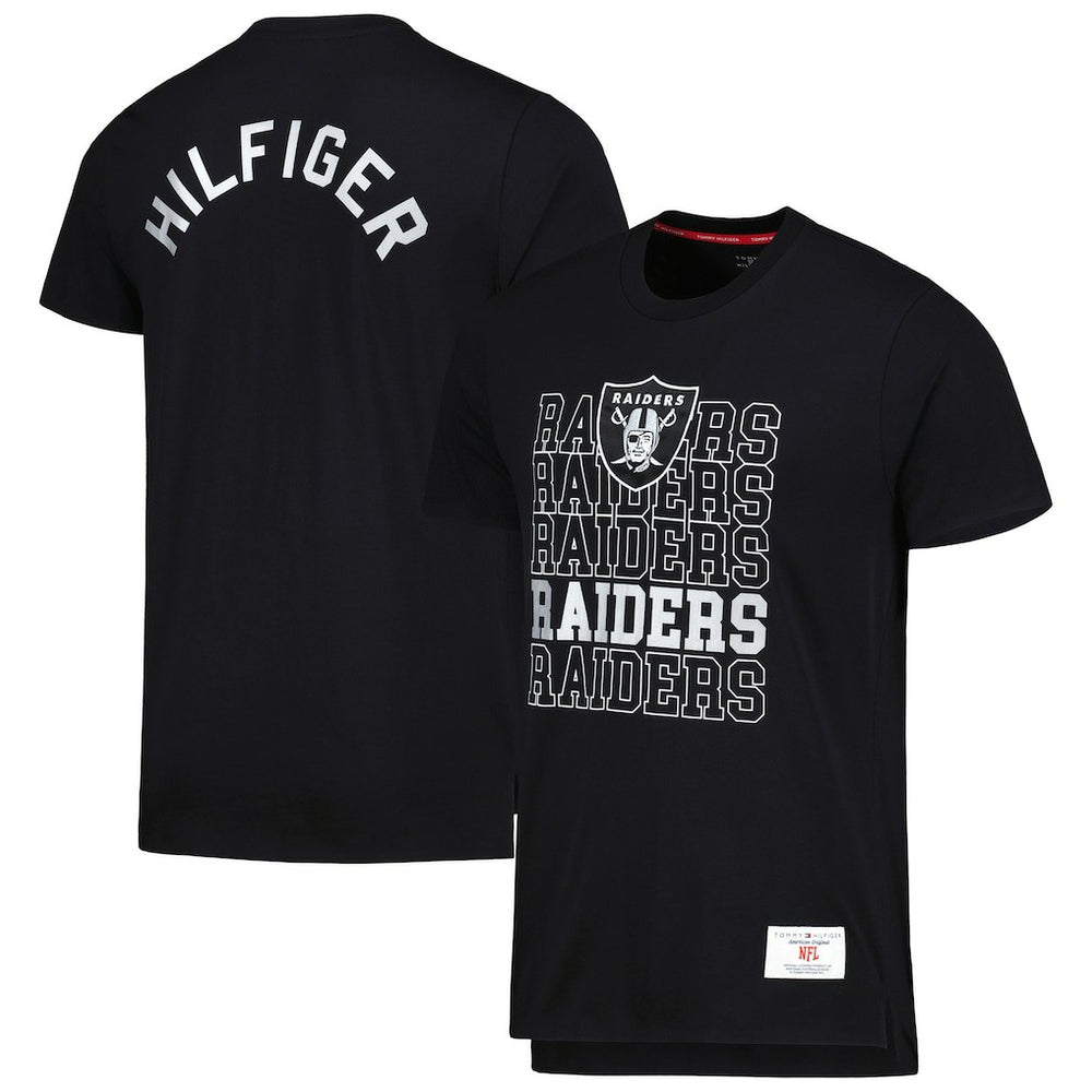 Las Vegas Raiders Tommy Hilfiger Liam T-Shirt Black