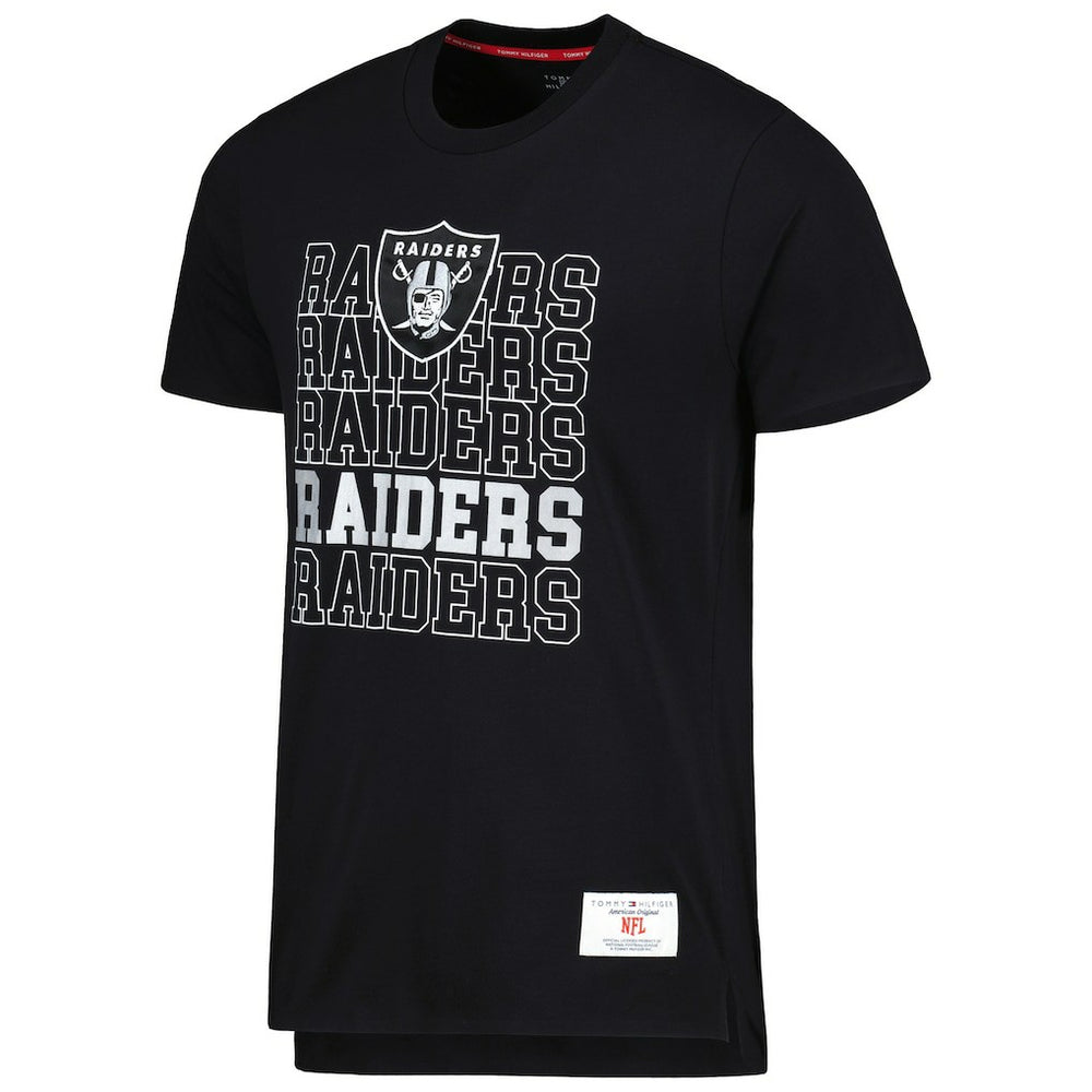 Las Vegas Raiders Tommy Hilfiger Liam T-Shirt Black