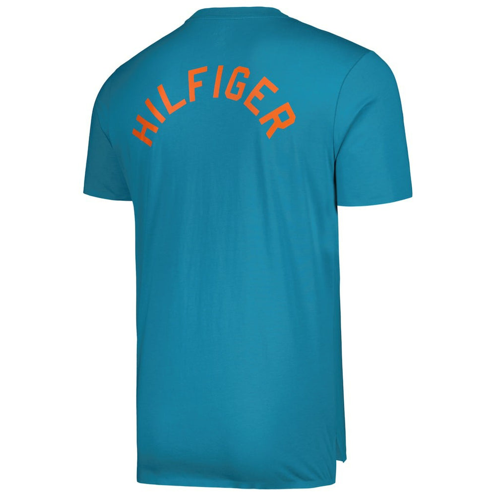 Miami Dolphins Tommy Hilfiger Liam T-Shirt Aqua