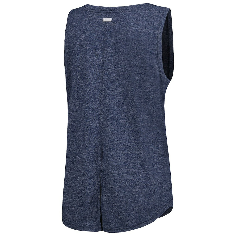 Columbia Dallas Cowboys Women's Cades Cape Omni-Wick Tri-Blend Tank Top Navy
