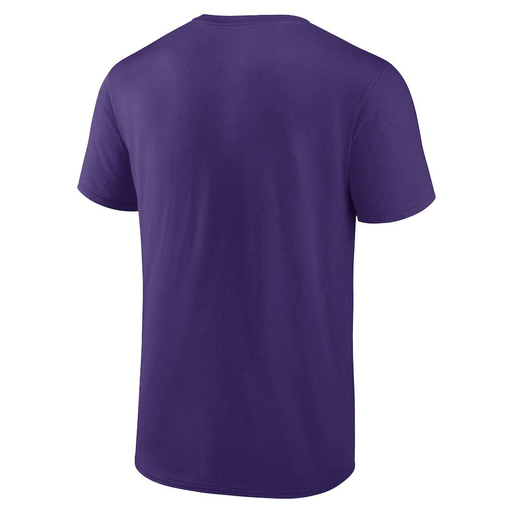 Minnesota Vikings Best Dad Ever Team T-Shirt Purple