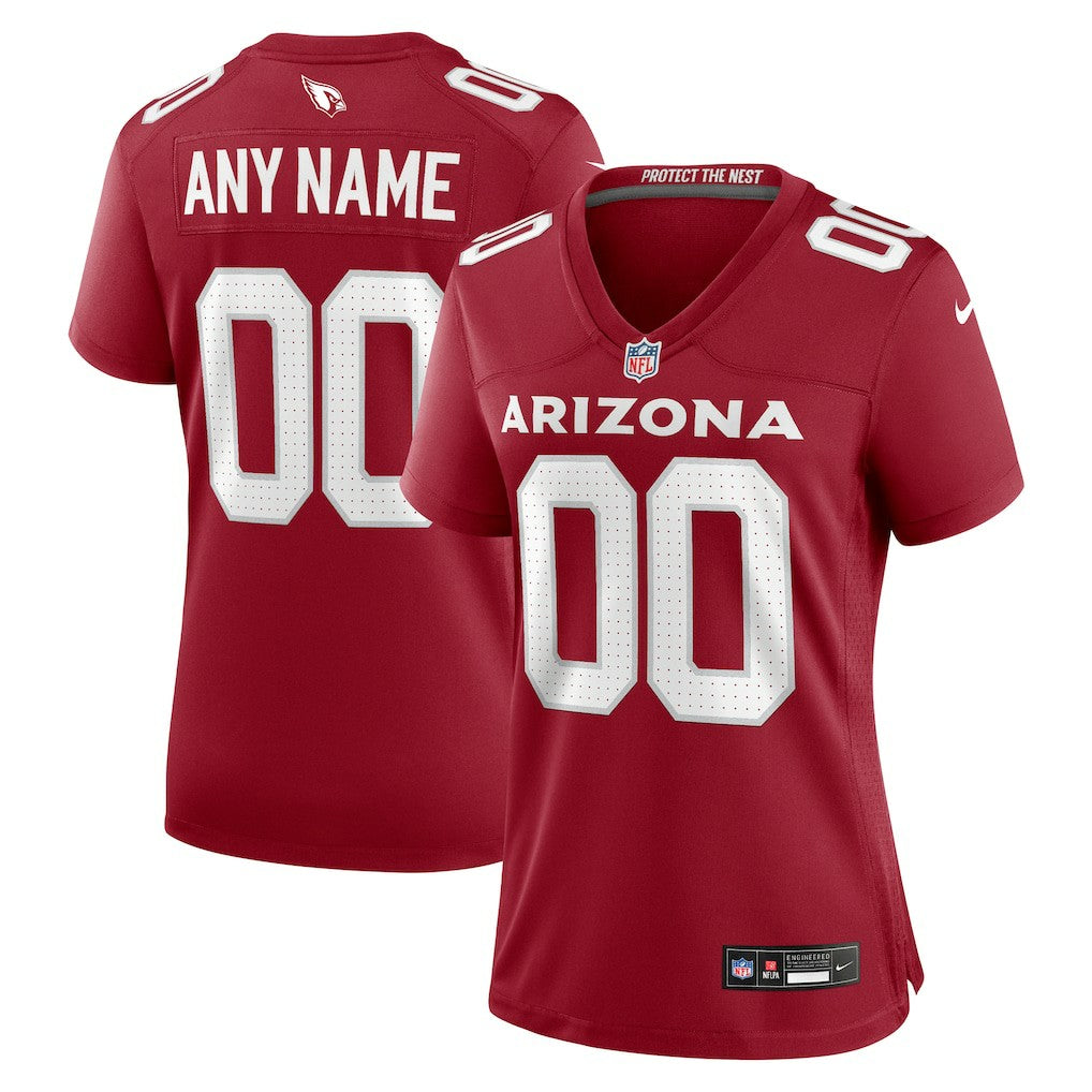 Nike Arizona Cardinals Women's Custom Game Jersey Cardinal
