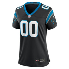 Nike Carolina Panthers Women's Custom Game Jersey Black