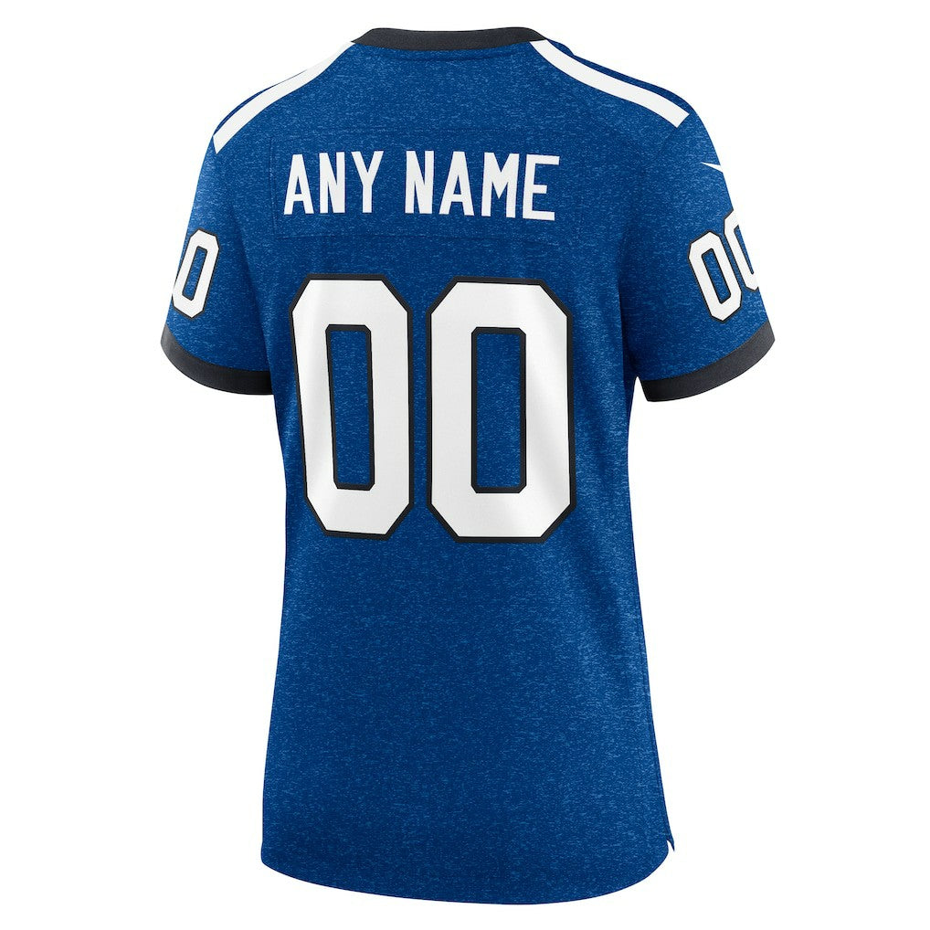 Nike Indianapolis Colts Women's Indiana Nights Alternate Custom Game Jersey Royal