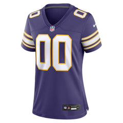 Nike Minnesota Vikings Women's Classic Custom Game Jersey Purple